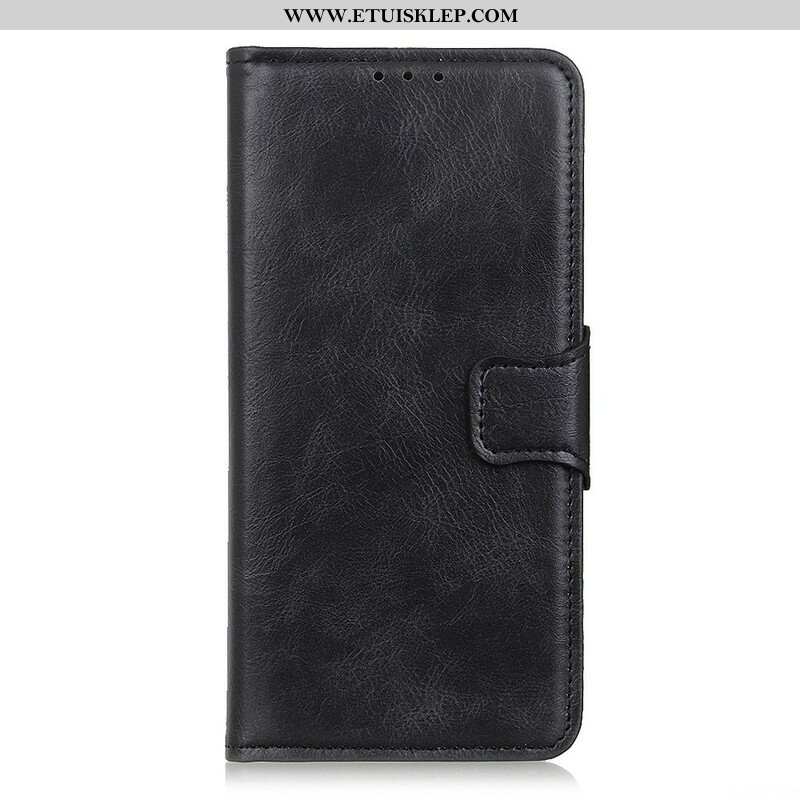 Etui Folio do OnePlus Nord 2 5G Dwustronne Zapięcie Z Efektem Skóry